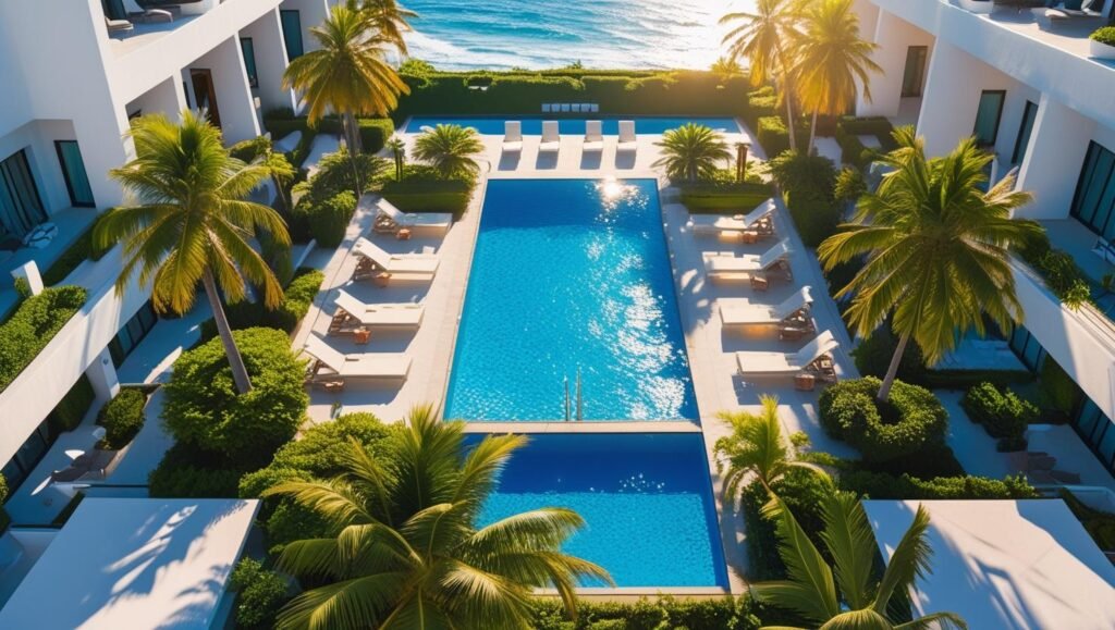 Cox Bazar hotel with swimming pool